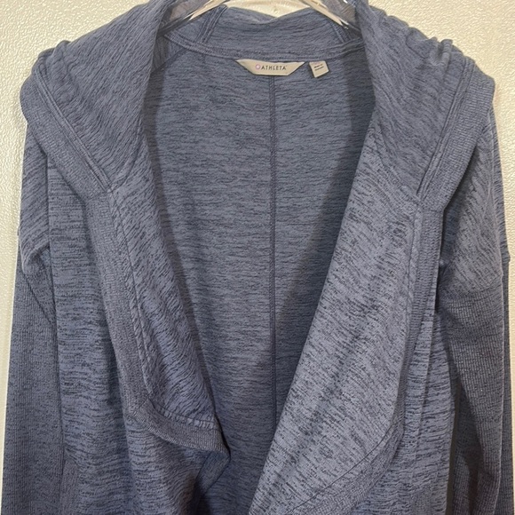 Athleta Blue Waterfall Shrug Sweater XS - Picture 3 of 9